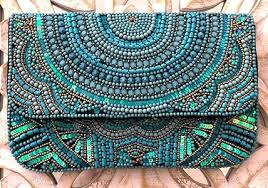 Beaded Clutch Bag